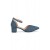 SHOEPOINT Slingback Pointed Toe Heels 83985 in Denim Blue